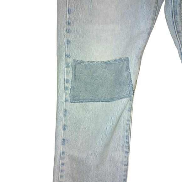 Levi’s 501 Patchwork Jeans – Women’s Size 27x30 – Rare Style - Picture 2 of 11